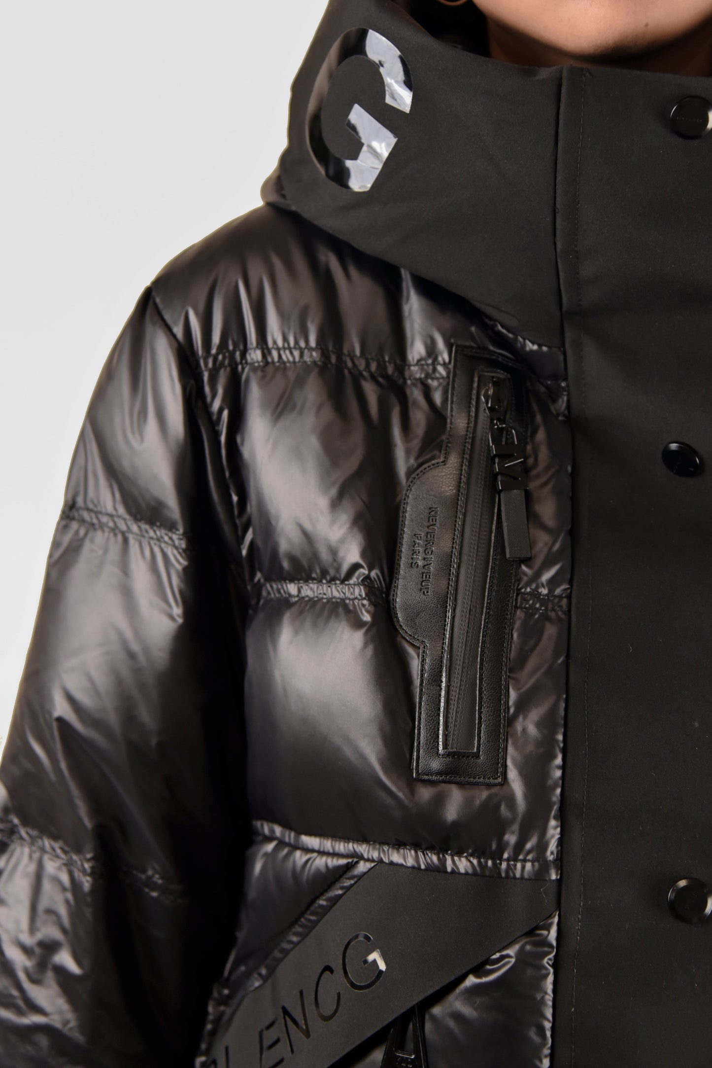 Premium Black Long Down Jacket - Warmth and Style Combined